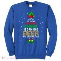 Best Way To Spread Christmas Cheer Ing Beer Funny Xmas Gift Sweatshirt thumb 0