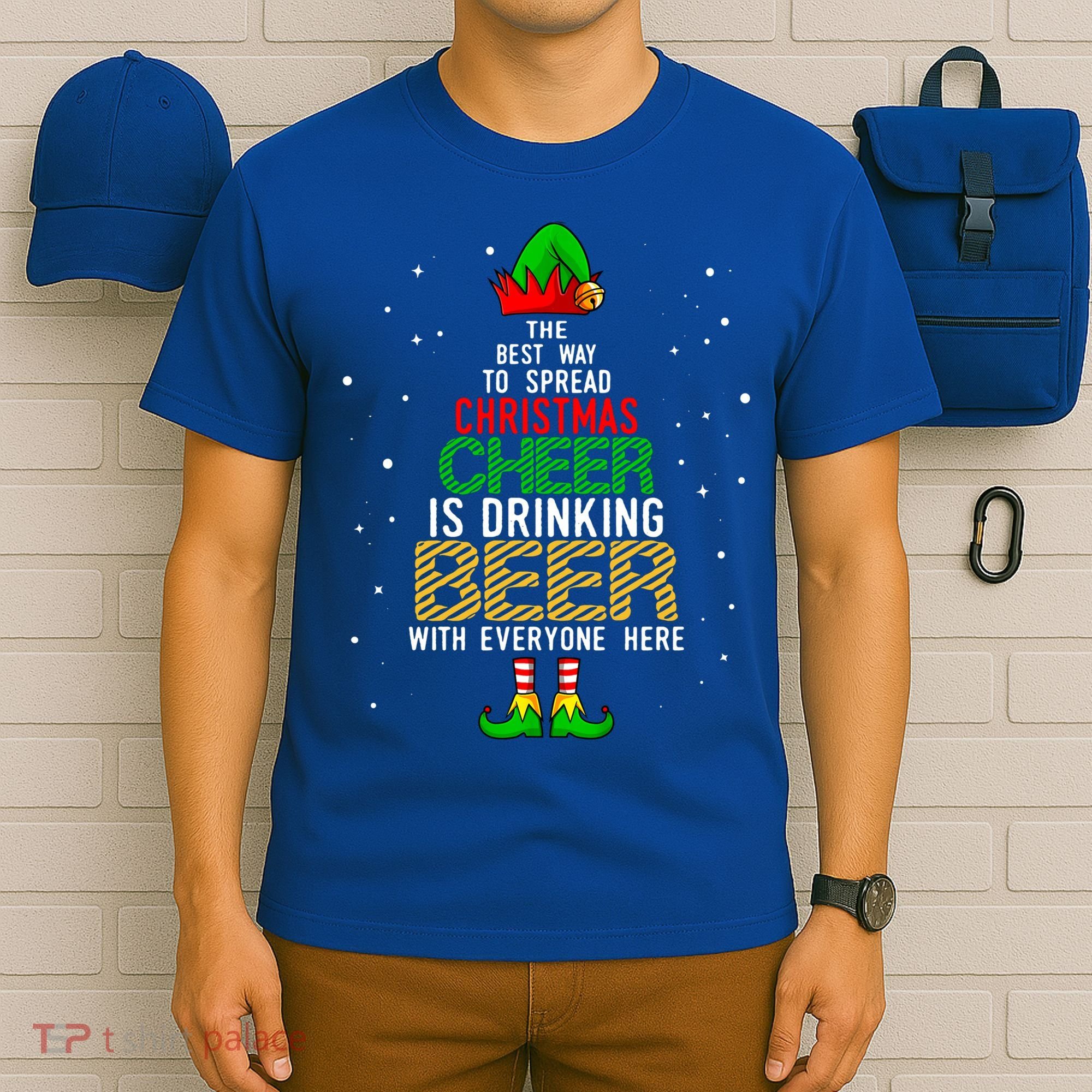 Best Way To Spread Christmas Cheer Ing Beer Funny Xmas Gift T-Shirt