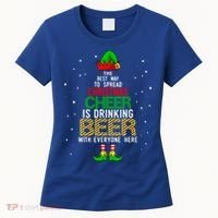 Best Way To Spread Christmas Cheer Ing Beer Funny Xmas Gift Women's T-Shirt thumb 0
