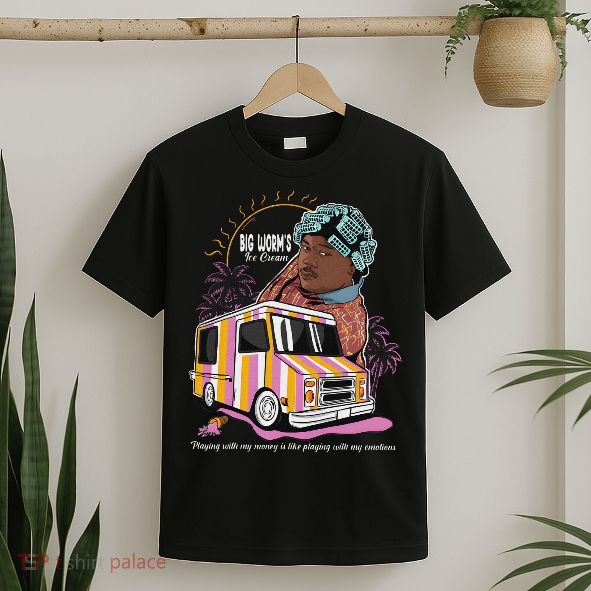 Big Worms Vintage Funny Ice Cream What Chu Want T-Shirt