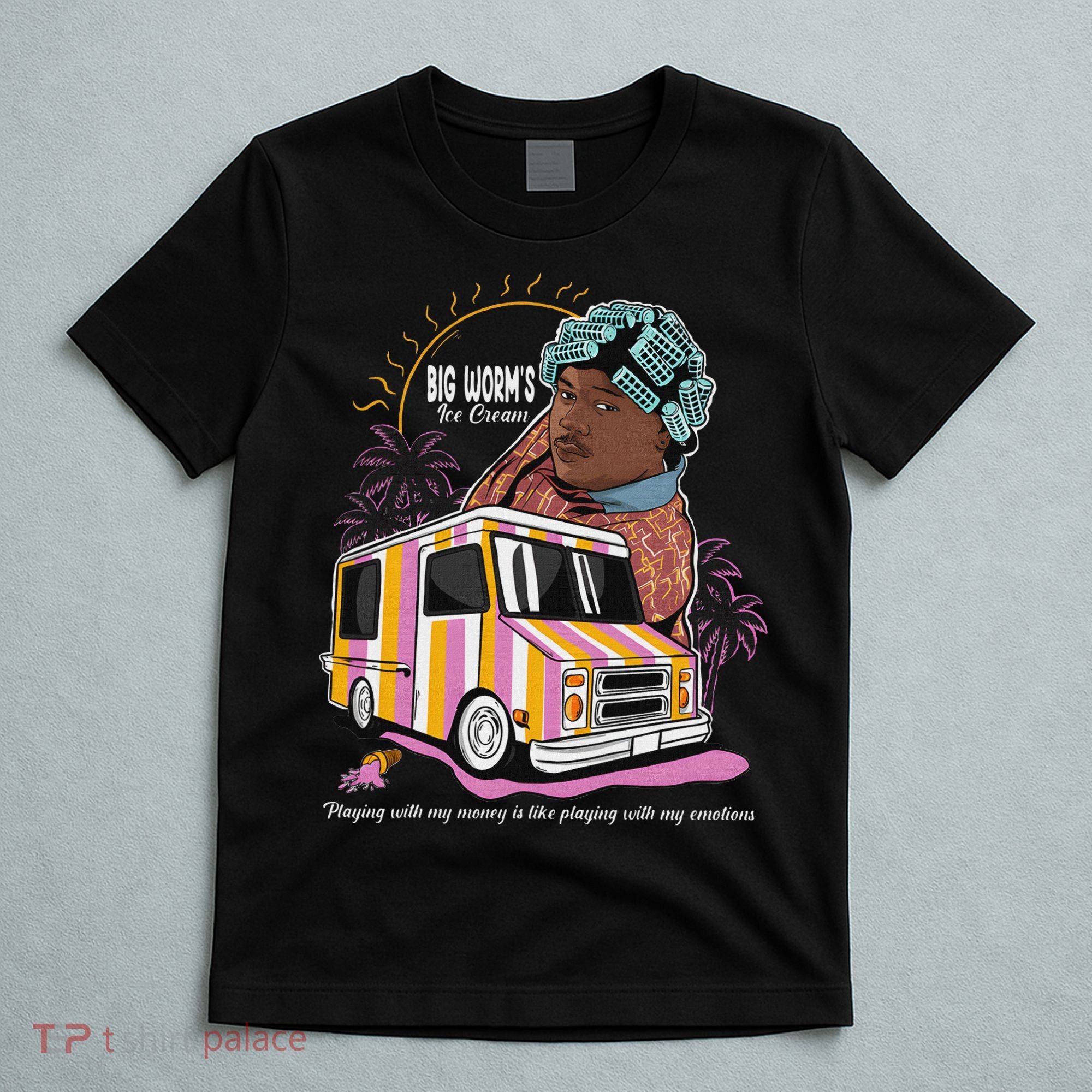 Big Worms Vintage Funny Ice Cream What Chu Want T-Shirt