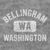 Bellingham Wa Washington Gym Style Distressed White Print Toddler Hoodie thumb 2