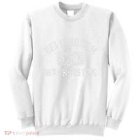 Bellingham Wa Washington Gym Style Distressed White Print Sweatshirt thumb 0