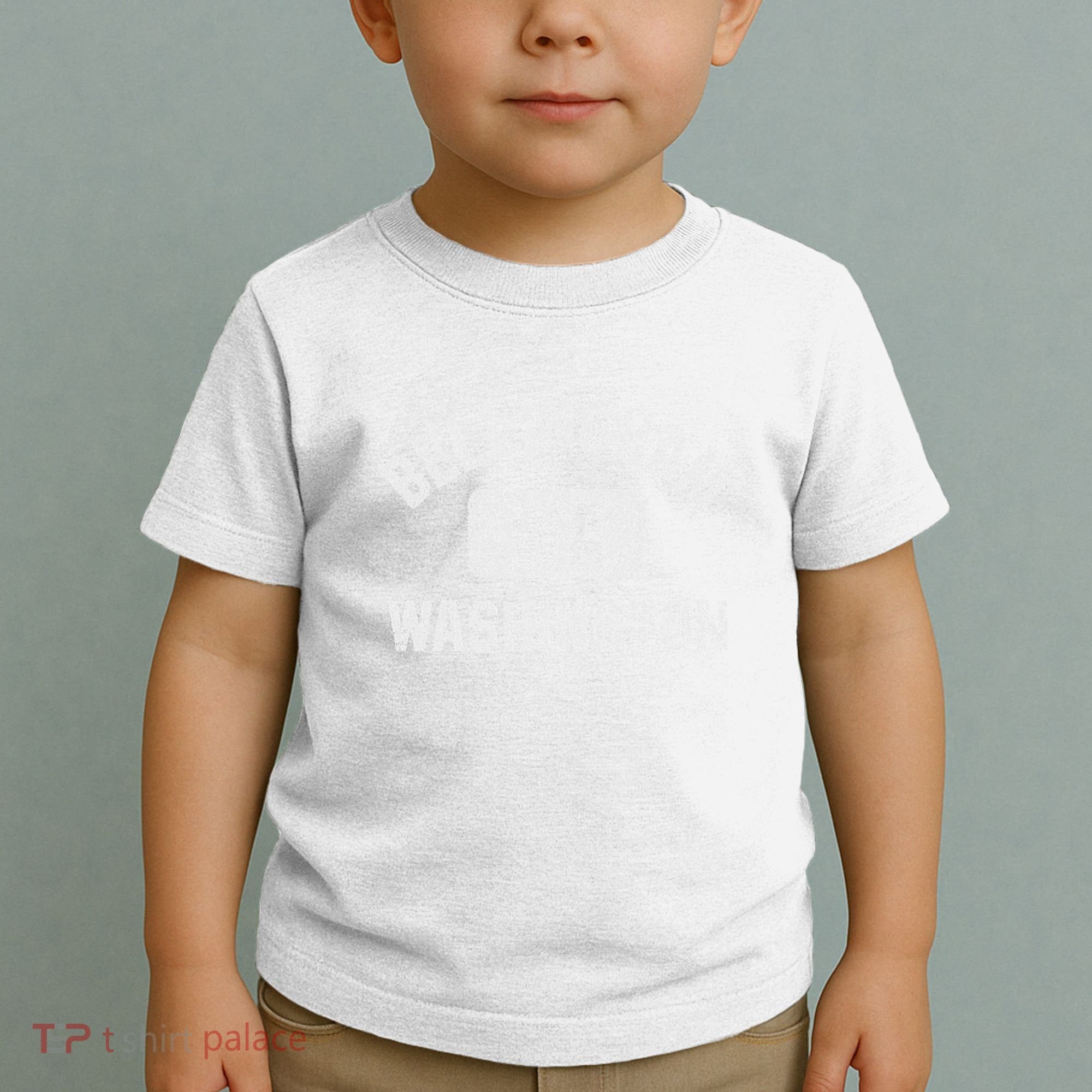 Bellingham Wa Washington Gym Style Distressed White Print Toddler T-Shirt