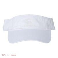 Bellingham Wa Washington Gym Style Distressed White Print Visor thumb 0