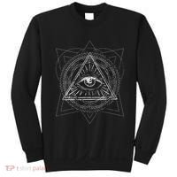 Blackcraft Wiccan Witch Sacred Geometry Eye Occult Sweatshirt thumb 0