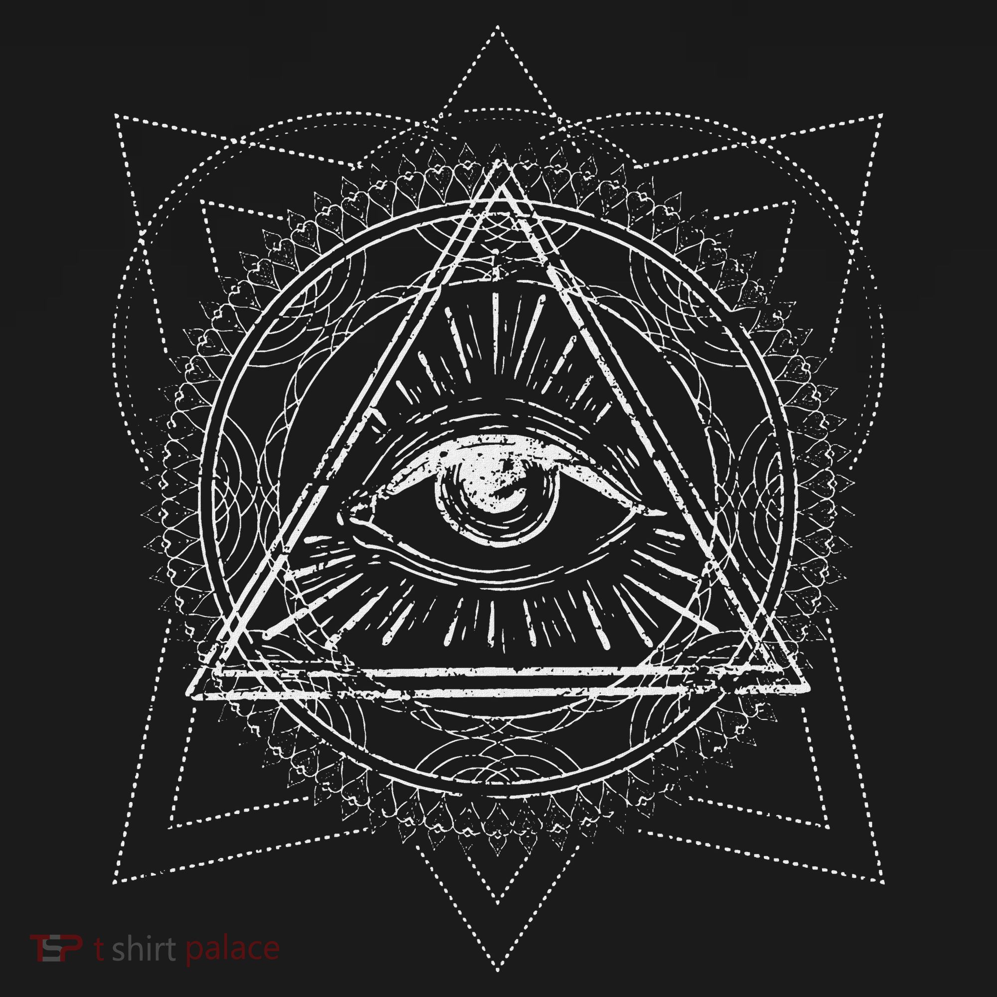 Blackcraft Wiccan Witch Sacred Geometry Eye Occult Women's T-Shirt