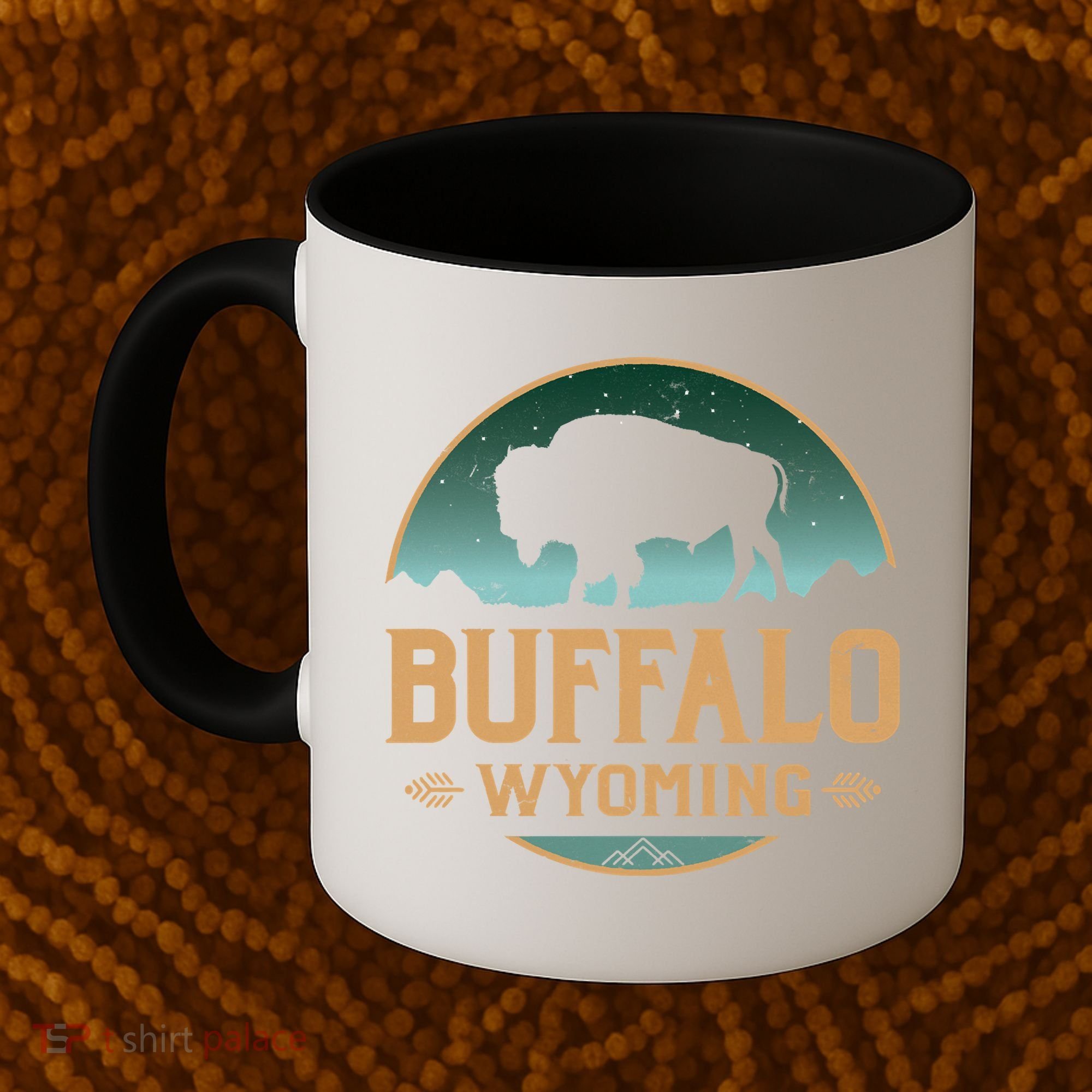 Buffalo Wyoming WY Buffalo Bison Coffee Mug