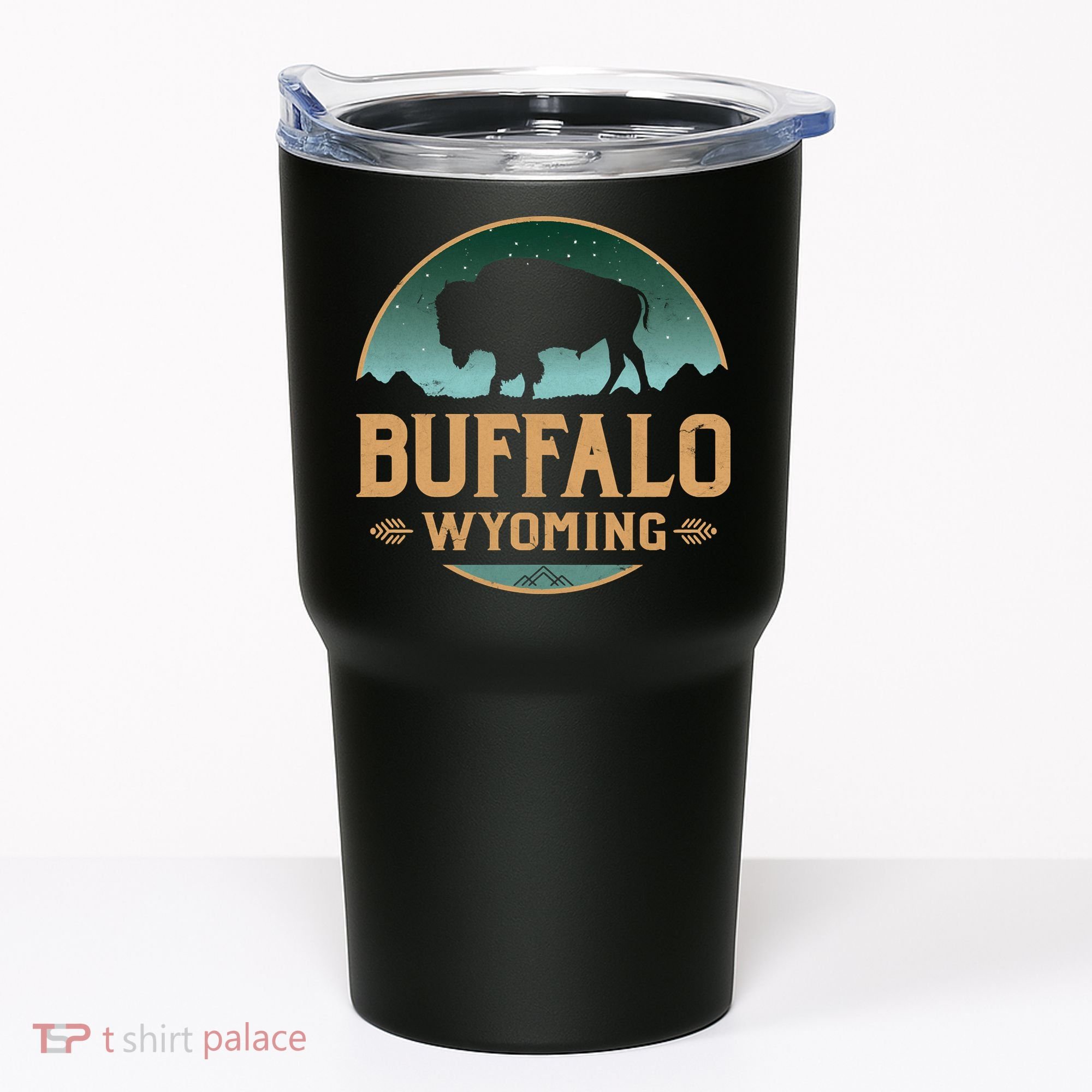 Buffalo Wyoming WY Buffalo Bison Tumbler
