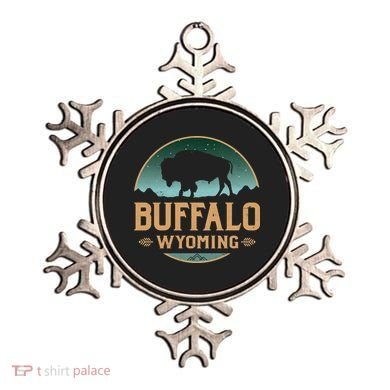 Buffalo Wyoming WY Buffalo Bison Ornament