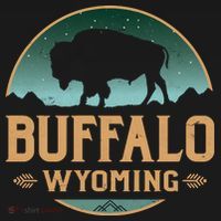 Buffalo Wyoming WY Buffalo Bison Baby Bodysuit thumb 2