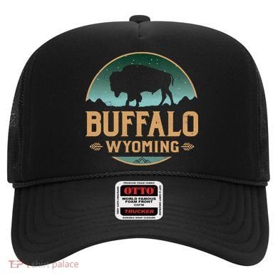 Buffalo Wyoming WY Buffalo Bison Hat