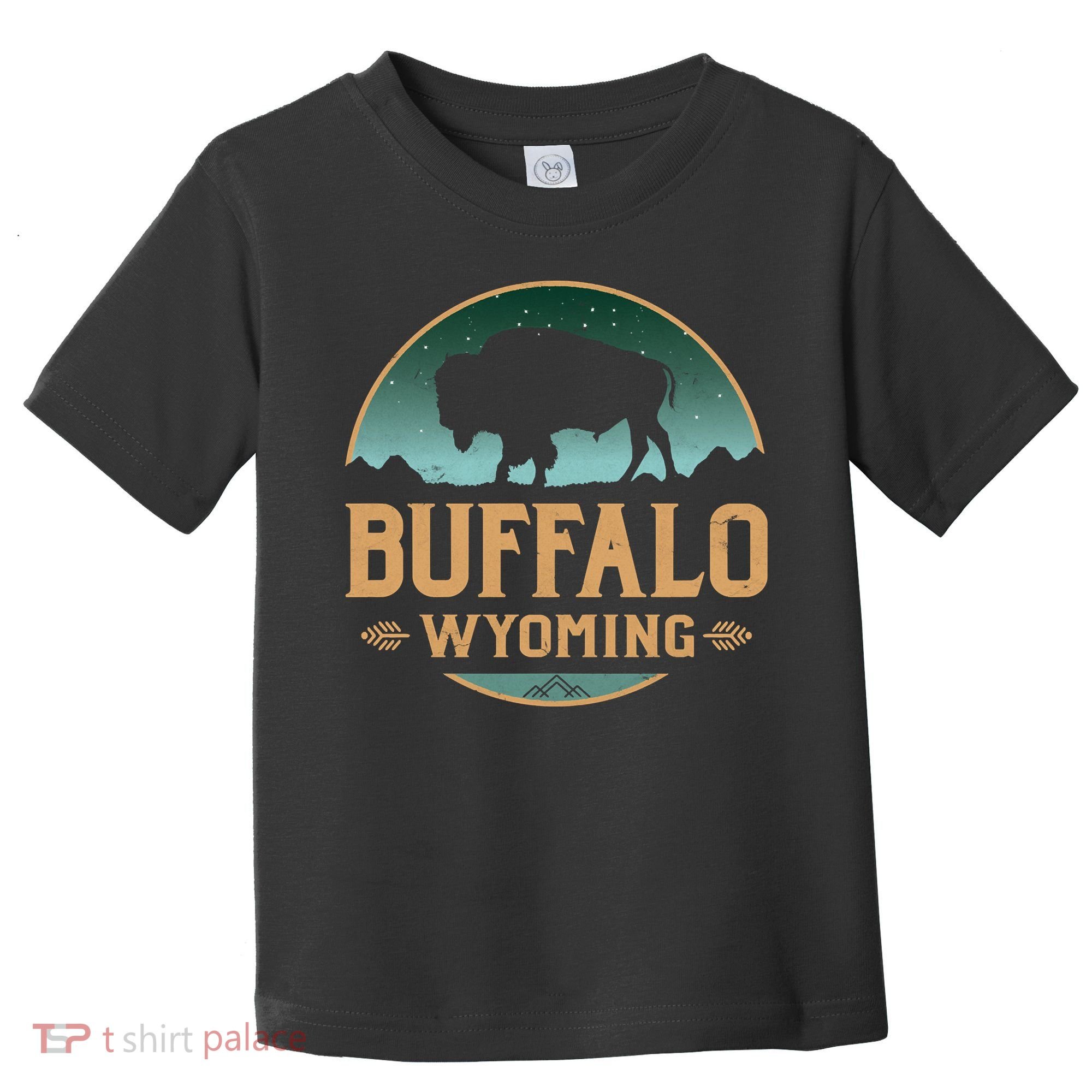 Buffalo Wyoming WY Buffalo Bison Toddler T-Shirt
