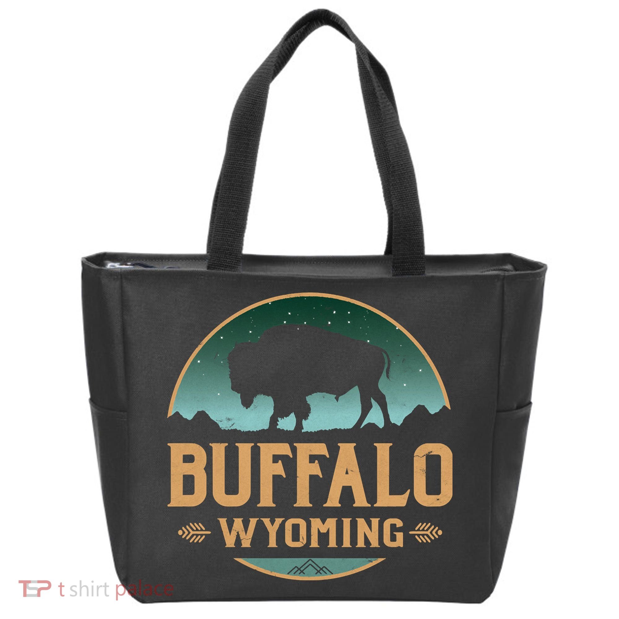 Buffalo Wyoming WY Buffalo Bison Tote Bag