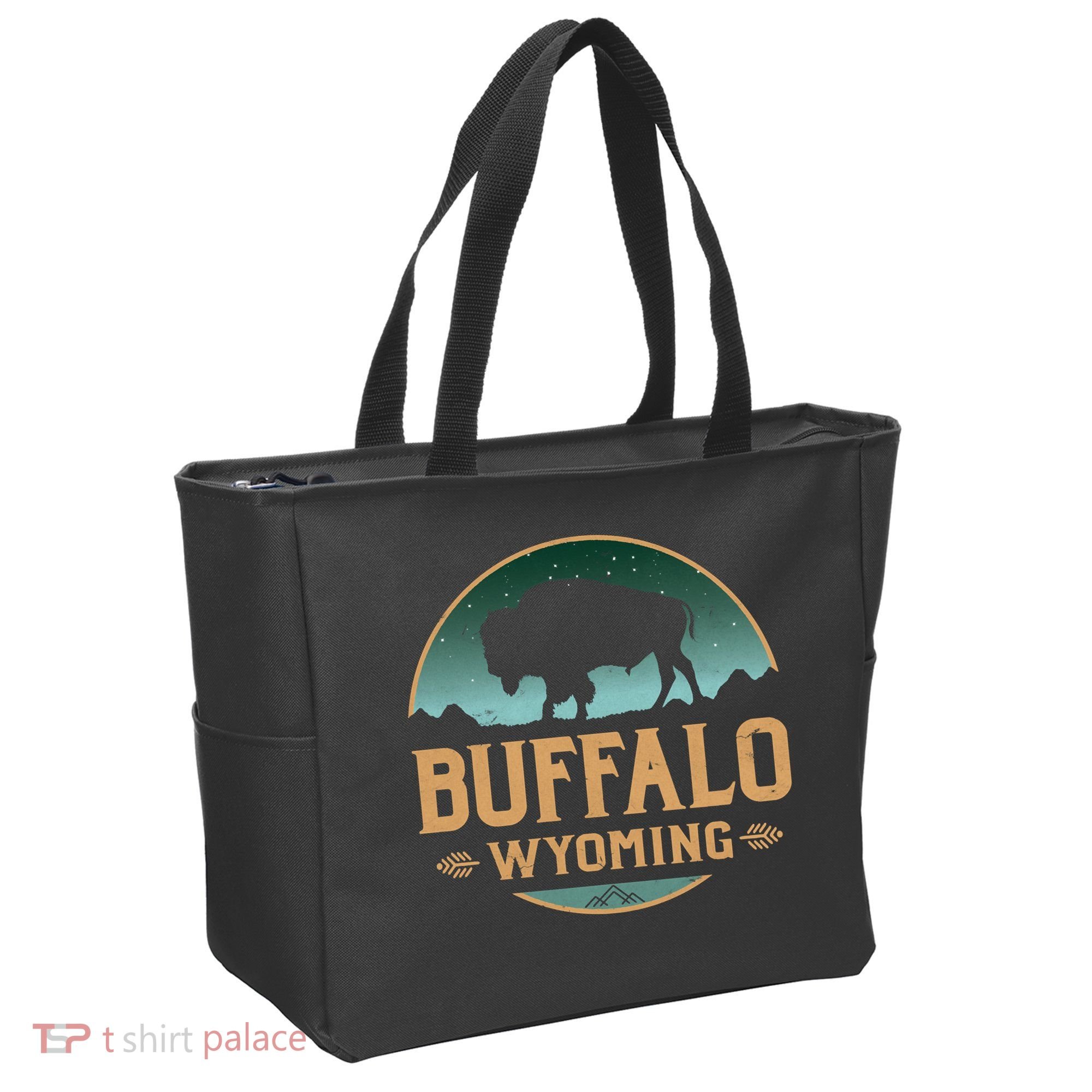 Buffalo Wyoming WY Buffalo Bison Tote Bag