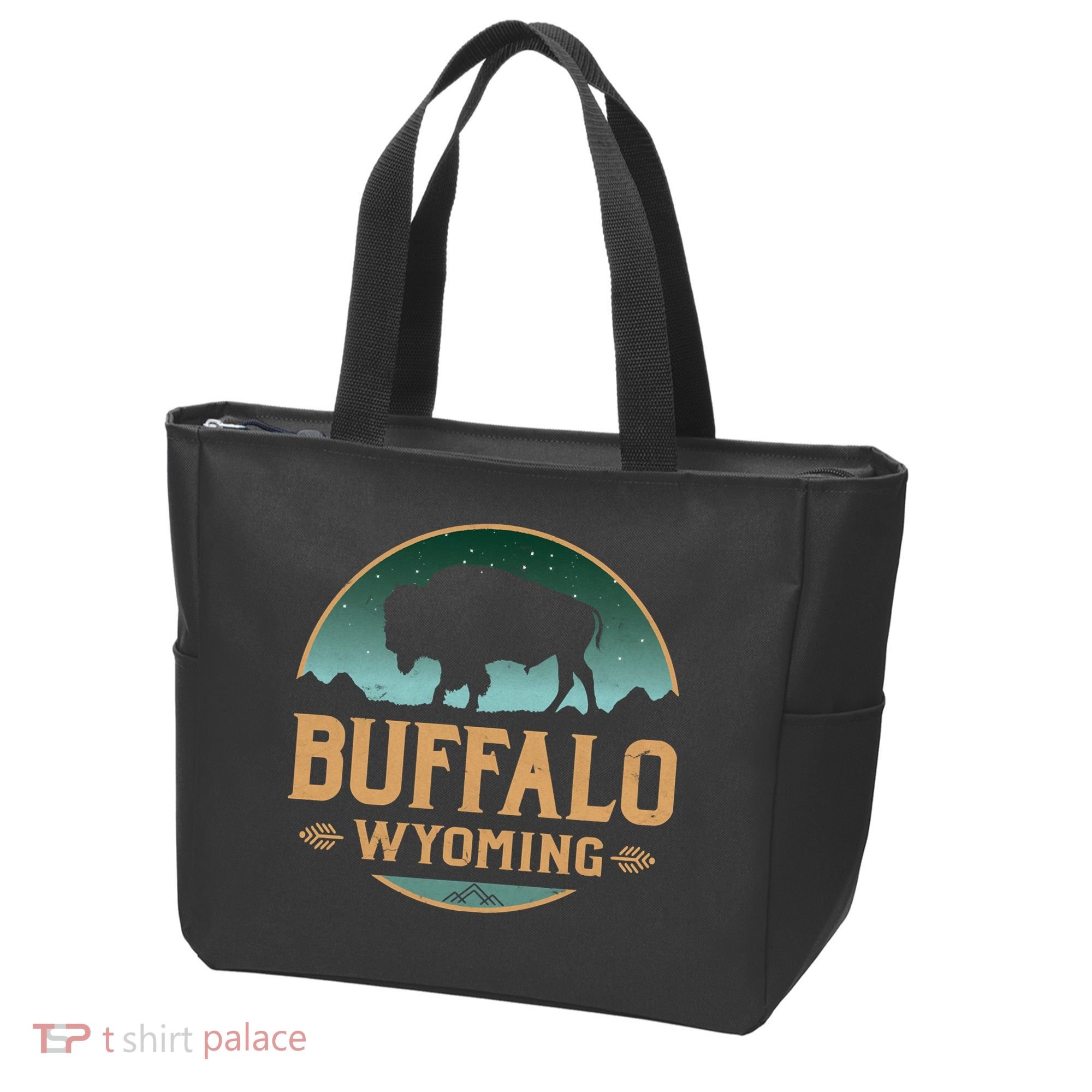 Buffalo Wyoming WY Buffalo Bison Tote Bag