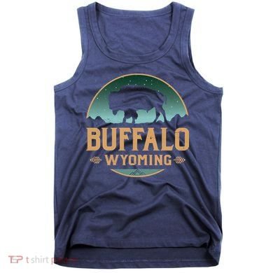 Buffalo Wyoming WY Buffalo Bison Tank Top