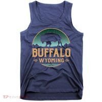 Buffalo Wyoming WY Buffalo Bison Tank Top thumb 0