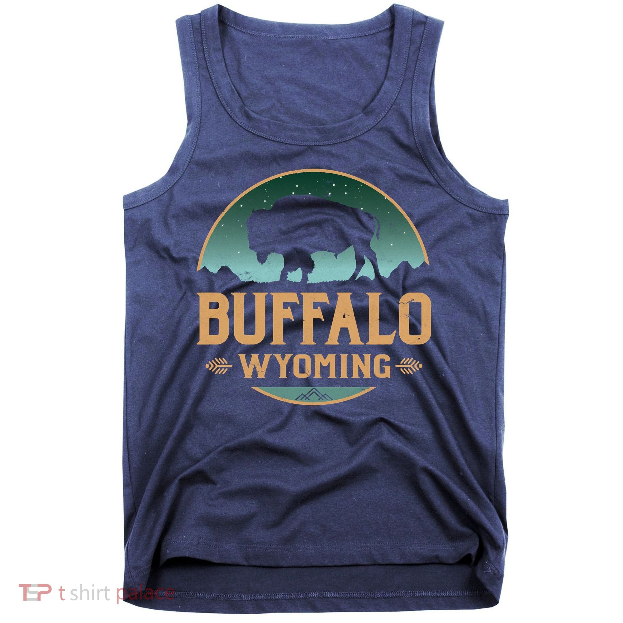 Buffalo Wyoming WY Buffalo Bison Tank Top
