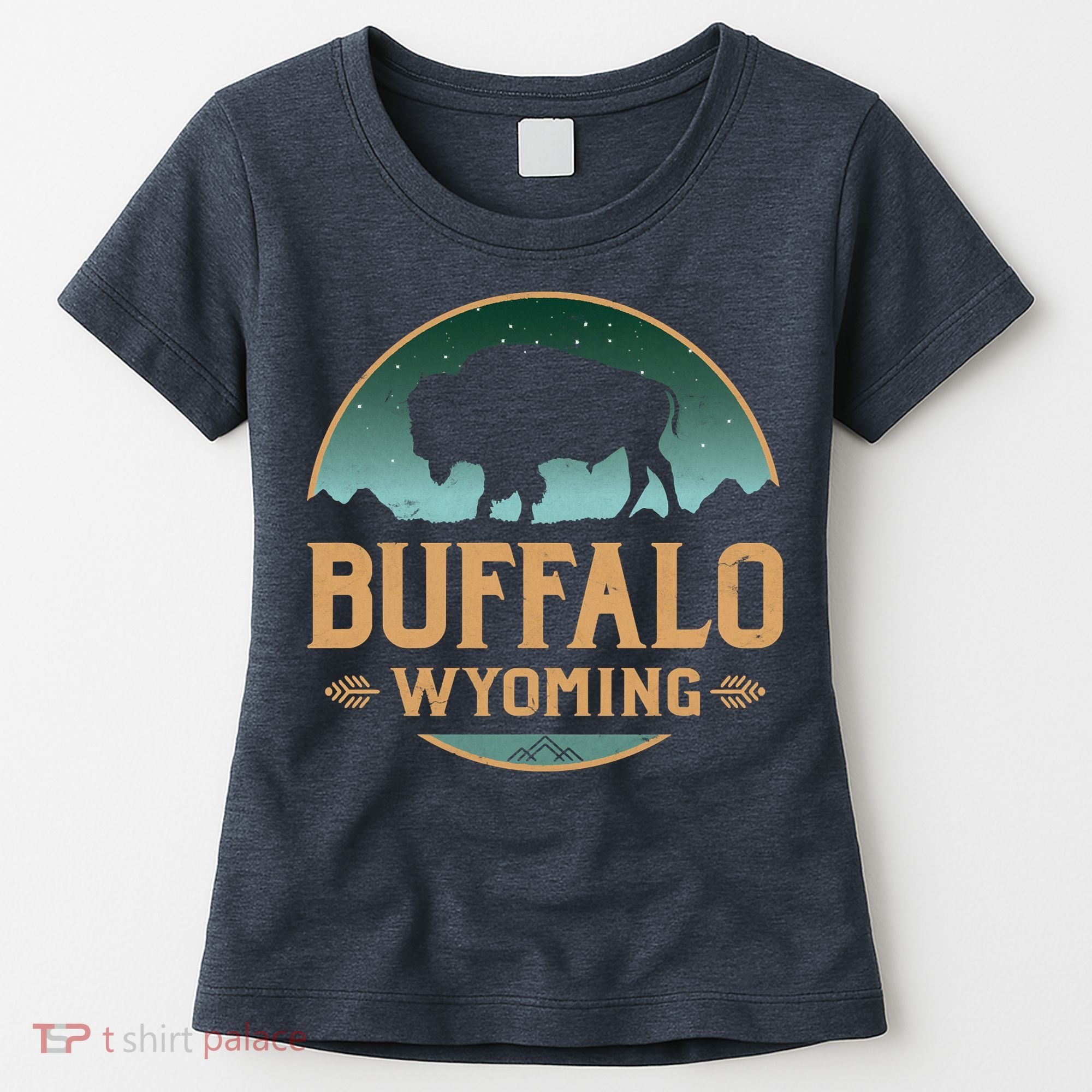 Buffalo Wyoming WY Buffalo Bison Women's T-Shirt