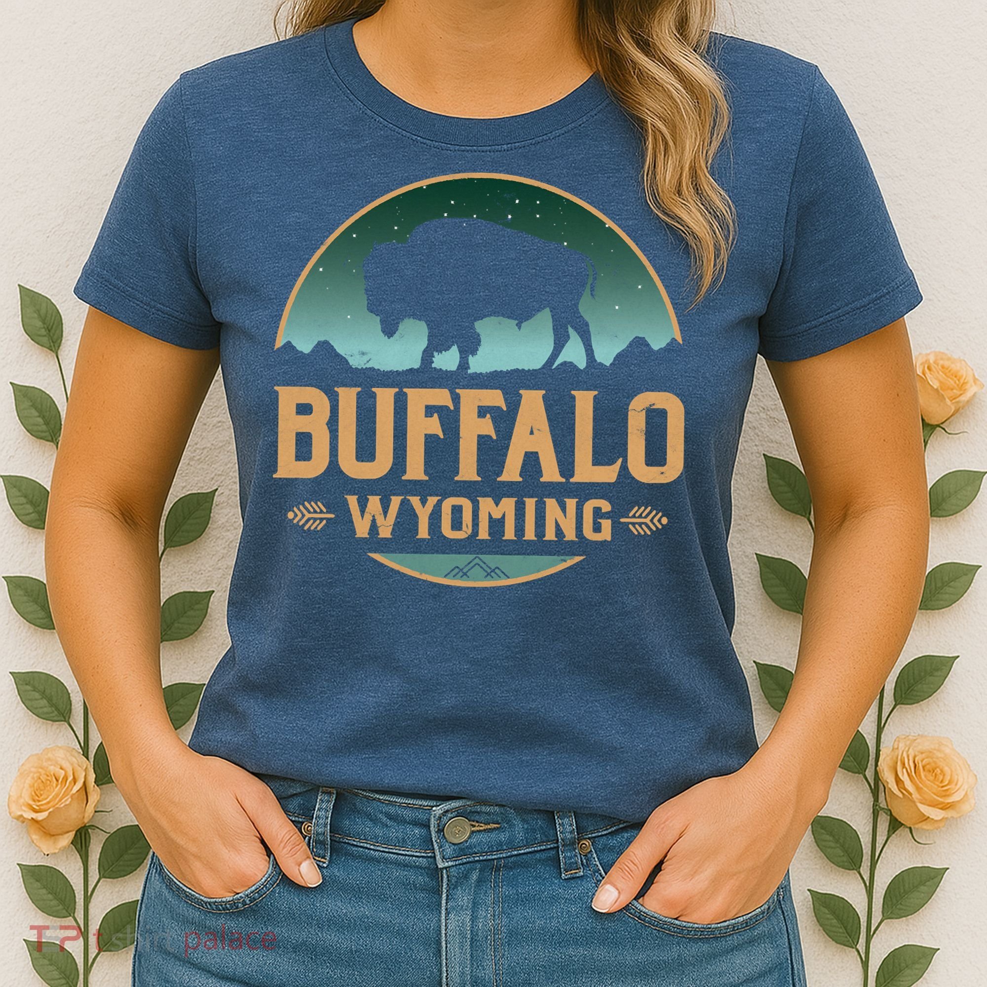 Buffalo Wyoming WY Buffalo Bison Women's T-Shirt