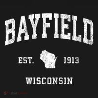 Bayfield Wisconsin Wi Vintage Athletic Sports T-Shirt thumb 7