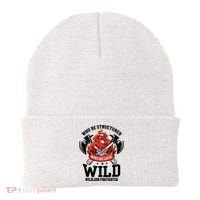 Be Wild Wildland Firefighter Axe And Mask Funny Gift Beanie thumb 0