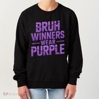Bruh Winners Wear Purple Women's Sweatshirt thumb 0