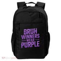 Bruh Winners Wear Purple Backpack thumb 0