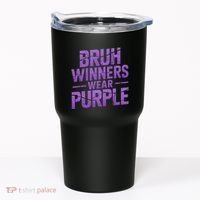 Bruh Winners Wear Purple Tumbler thumb 0