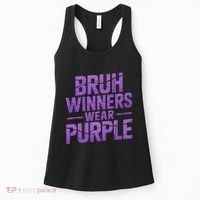 Bruh Winners Wear Purple Women's Tank Top thumb 0