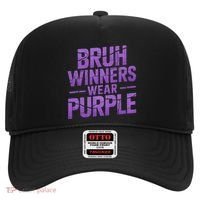 Bruh Winners Wear Purple Hat thumb 0