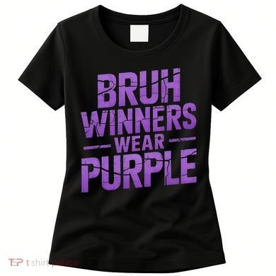 Bruh Winners Wear Purple Women's T-Shirt