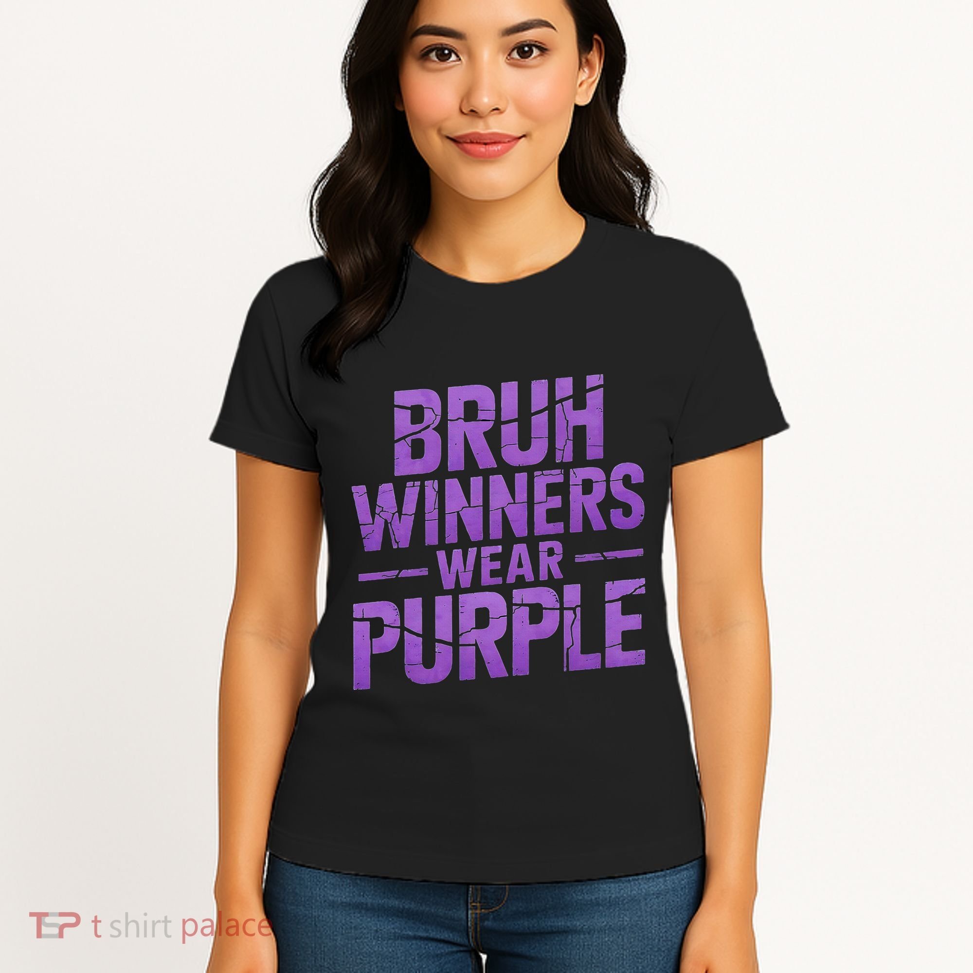 Bruh Winners Wear Purple Women's T-Shirt