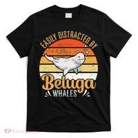 Beluga Whale White Whale Sea Canary Whale Watching T-Shirt thumb 0