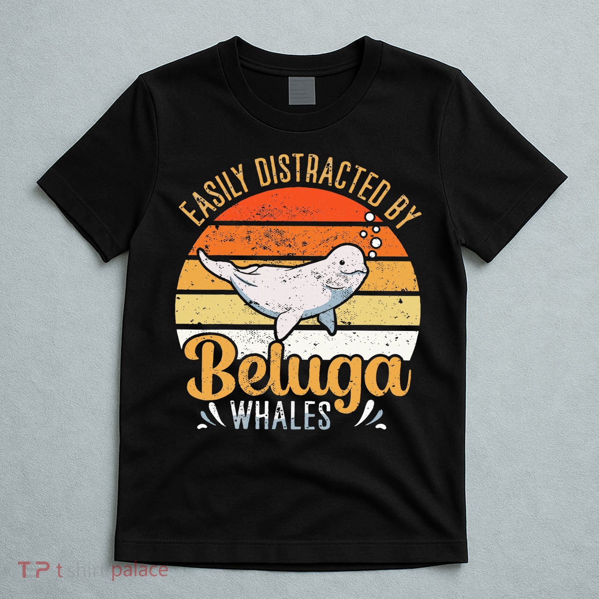 Beluga Whale White Whale Sea Canary Whale Watching T-Shirt