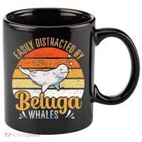 Beluga Whale White Whale Sea Canary Whale Watching 11oz C Handle Ceramic Mug thumb 0