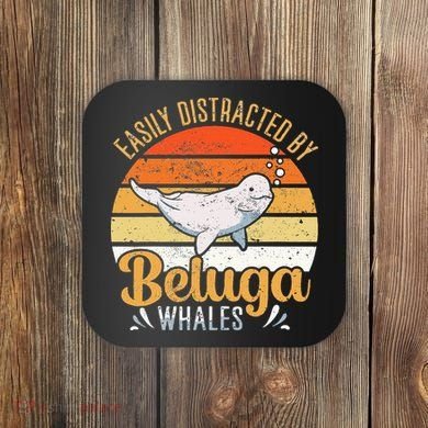 Beluga Whale White Whale Sea Canary Whale Watching Coaster