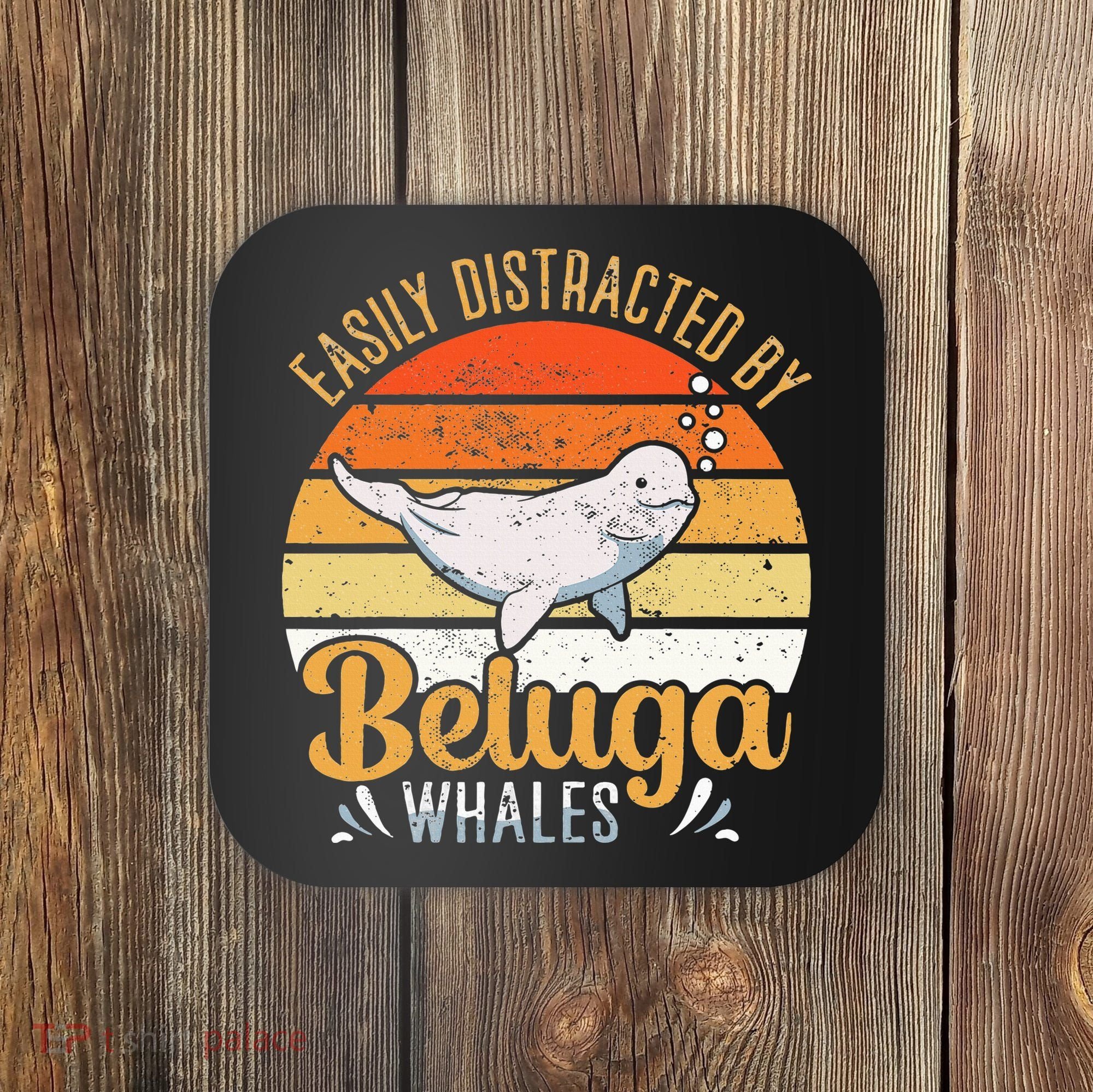 Beluga Whale White Whale Sea Canary Whale Watching Coaster