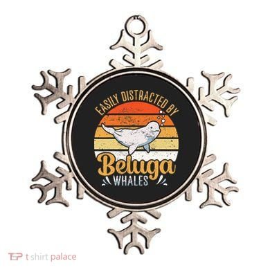 Beluga Whale White Whale Sea Canary Whale Watching Ornament