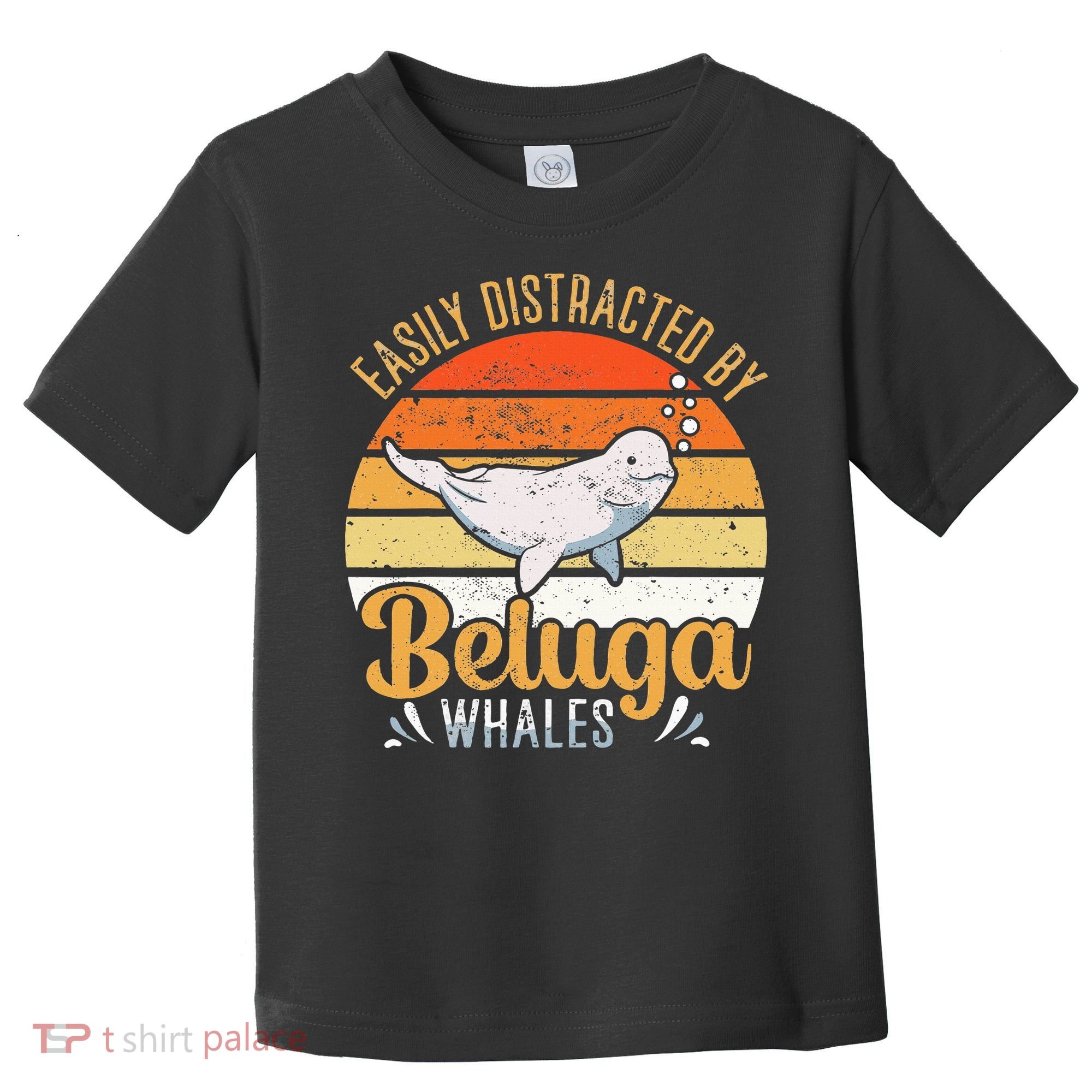 Beluga Whale White Whale Sea Canary Whale Watching Toddler T-Shirt