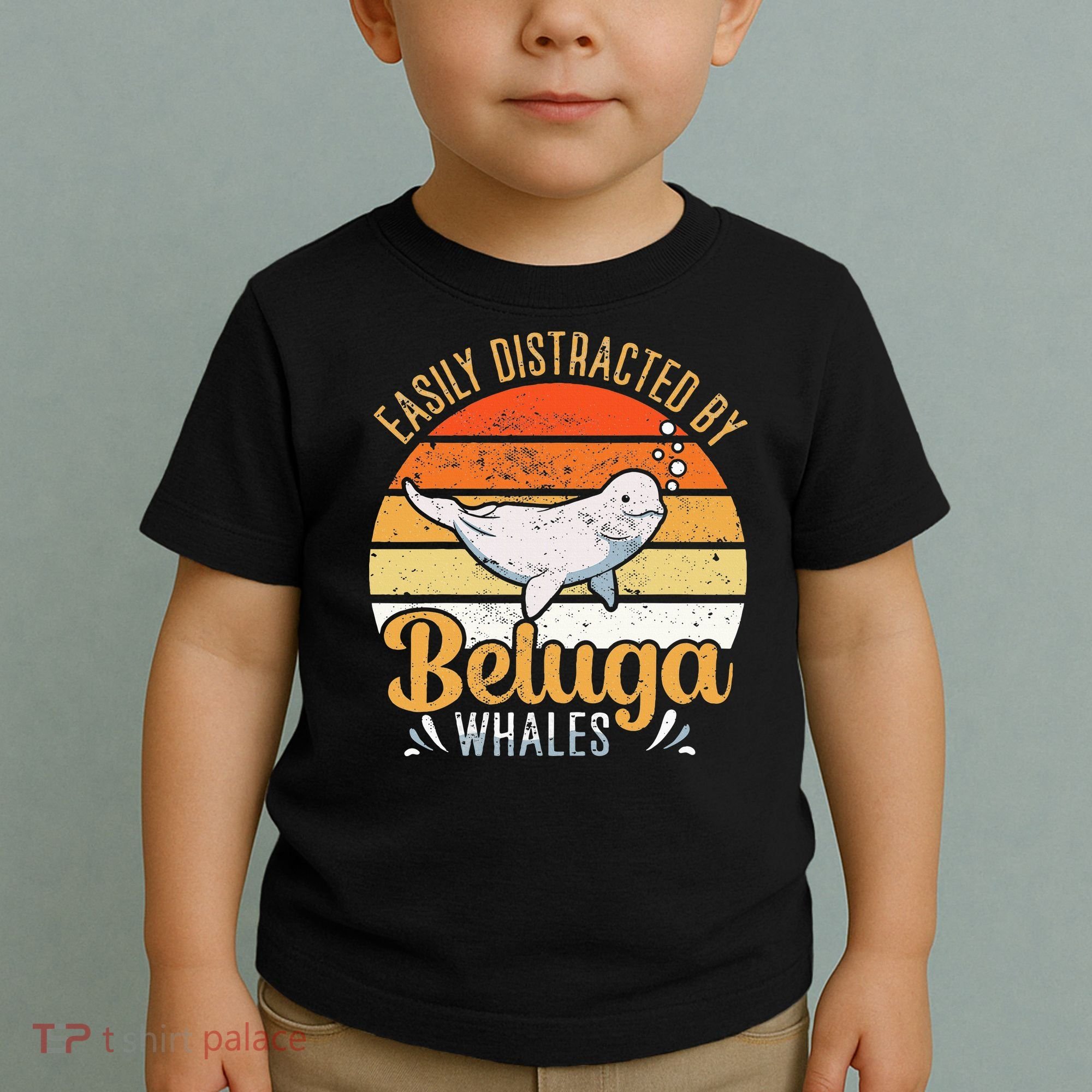 Beluga Whale White Whale Sea Canary Whale Watching Toddler T-Shirt