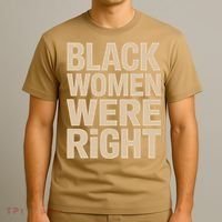 Black Women Were Right Black Women Resist Anti Trump T-Shirt thumb 3