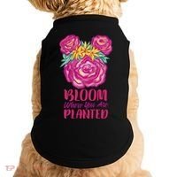 Bloom Where You Are Planted Floral Doggie Tank thumb 0