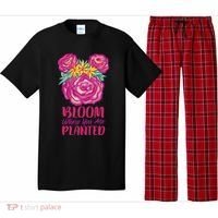 Bloom Where You Are Planted Floral Pajama Set thumb 0