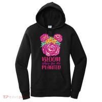 Bloom Where You Are Planted Floral Women's Hoodie thumb 0