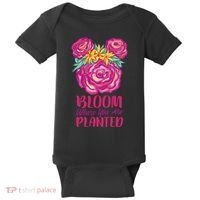 Bloom Where You Are Planted Floral Baby Bodysuit thumb 0