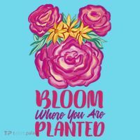 Bloom Where You Are Planted Floral Long Sleeve Shirt thumb 2