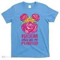 Bloom Where You Are Planted Floral T-Shirt thumb 0