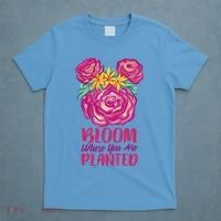 Bloom Where You Are Planted Floral T-Shirt thumb 4